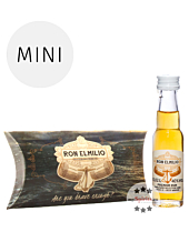 Ron Elmilio MINI – Selected Blended Premium Rum / 40% Vol. / 0,02 Liter Miniatur-Flasche