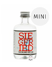 Gin: SIEGFRIED Rheinland Dry Gin / 41% Vol. / 0,04 Liter