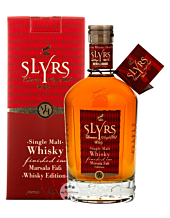 Slyrs Marsala Fass finished Whisky / 46 % Vol. / 0,7 Liter-Flasche in Karton