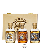 St. Kilian Bud Spencer Whisky-Probierset / 33 - 49 % vol / 3 x 0,05 Liter-Flasche in Geschenkbox