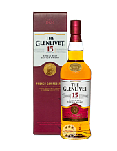 The Glenlivet 15 Years Single Malt Scotch Whisky / 40 % Vol. / 0,7 Liter-Flasche in Geschenkbox