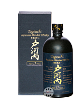 Togouchi 15 Jahre Japanese Blended Whisky / 43,8 % Vol. / 0,7 Liter-Flasche in Geschenkkarton