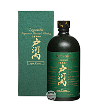 Togouchi 9 Jahre Japanese Blended Whisky / 40 % Vol. / 0,7 Liter-Flasche in Geschenkkarton