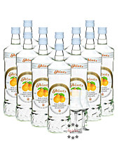 12 x Prinz Williams-Birnen Schnaps / 40 % Vol. / 12 x 1,0 Liter-Flasche + 2 x gratis mySpirits-Schnapskelch