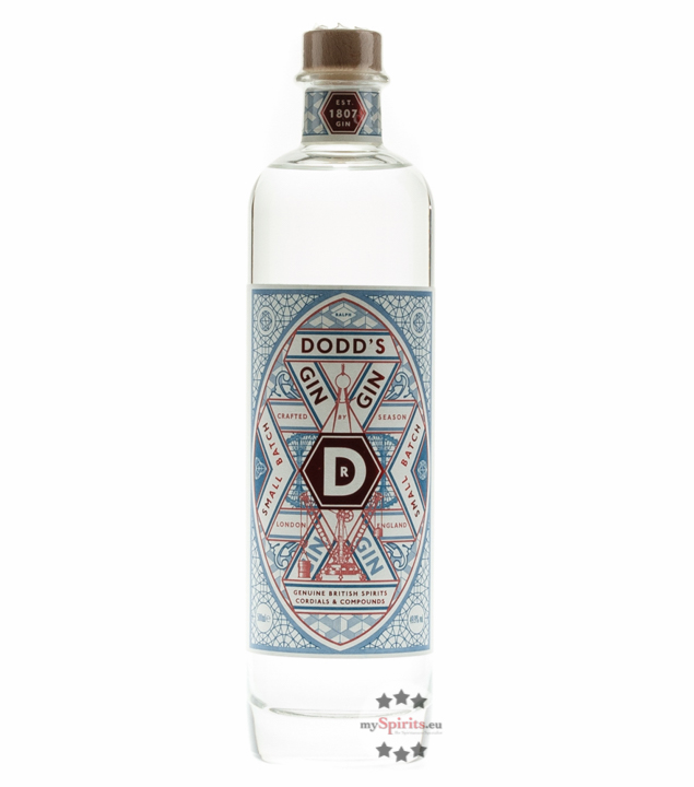 Dodd’s Gin (49,9 % vol., 0,5 Liter)