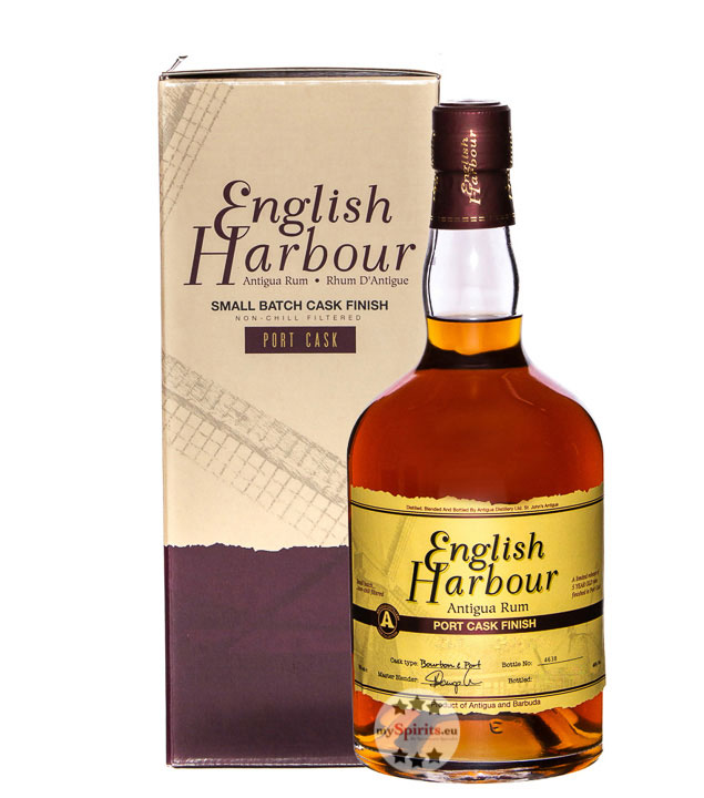 English Harbour Port Cask Finish Rum (46 % Vol., 0,7 Liter)