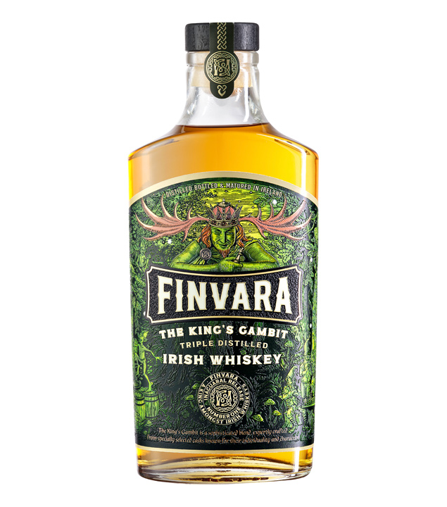 Finvara The King’s Gambit Irish Whiskey (43 % vol, 0,7 Liter)