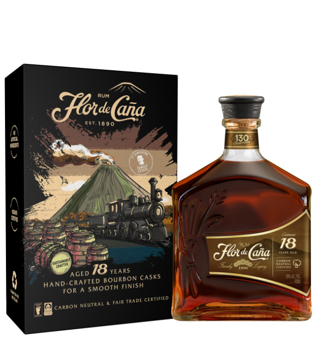 Flor de Cana 18 Jahre Rum (40 % vol., 0,7 Liter)