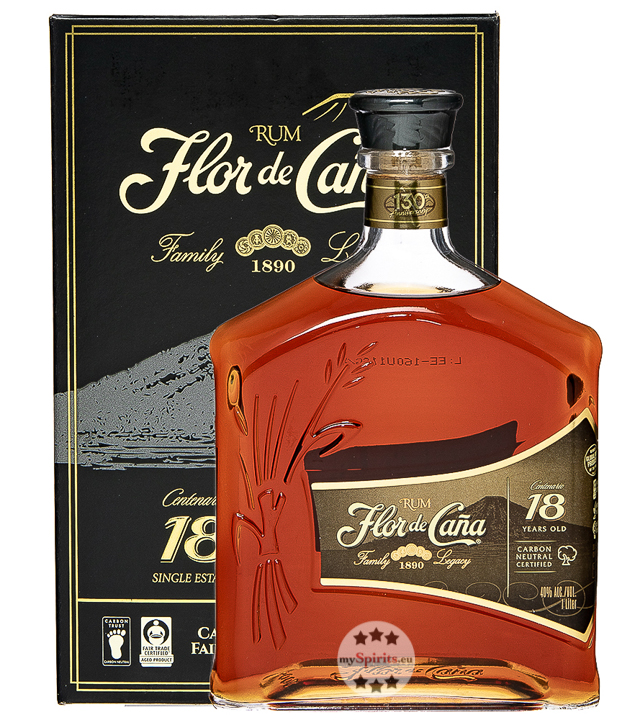Flor de Cana 18 Rum Legacy Edition  (40 % Vol., 1,0 Liter)