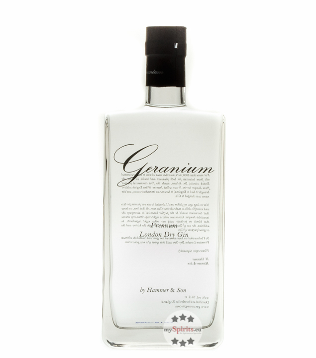 Geranium Premium London Dry Gin (44 % vol., 0,7 Liter)