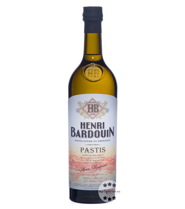 Henri Bardouin Pastis (45 % vol., 0,7 Liter)