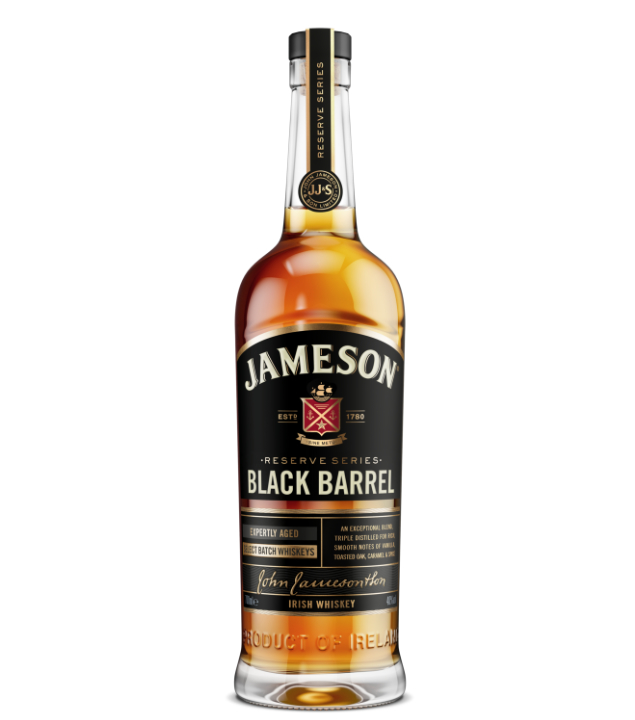 Jameson Black Barrel Irish Whiskey (40 % vol., 0,7 Liter)