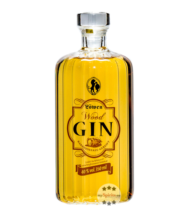 Löwen Wood Gin  (40 % vol., 0,35 Liter)