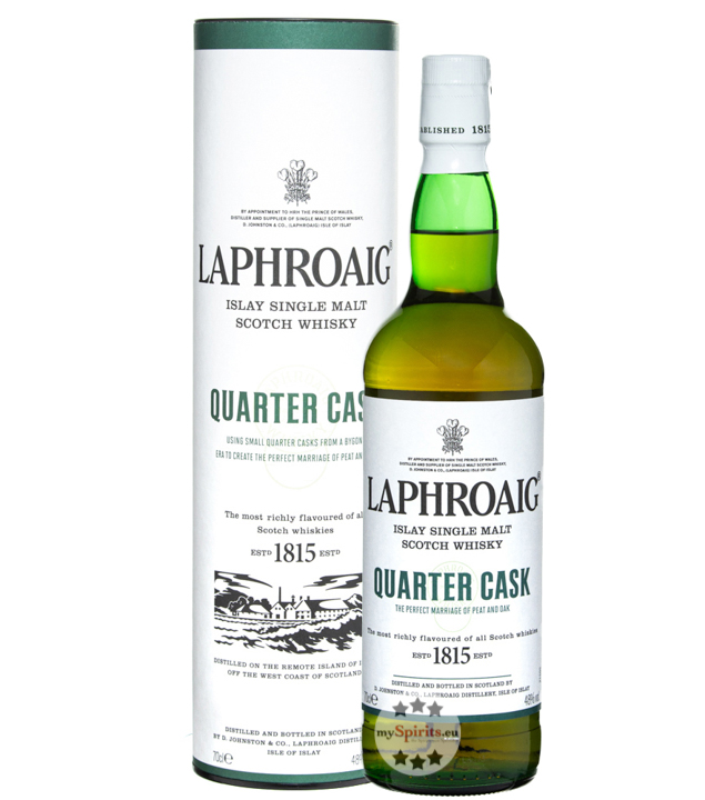 Laphroaig Quarter Cask Islay Single Malt Scotch Whisky (48 % Vol., 0,7 Liter)