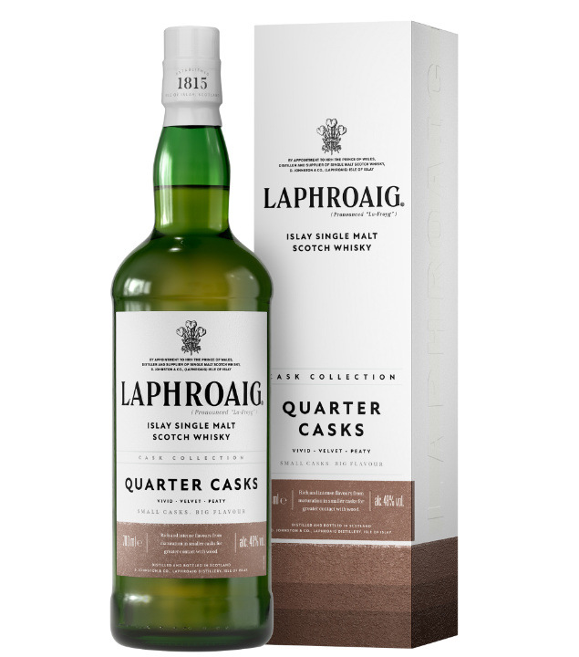 Laphroaig Quarter Cask Islay Single Malt Scotch Whisky (48 % Vol., 0,7 Liter)