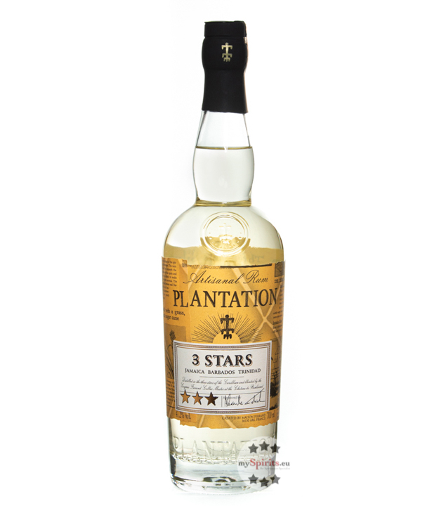 Plantation 3 Stars White Rum (41,2 % Vol., 0,7 Liter)