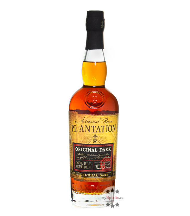 Plantation Original Dark Rum (40 % Vol., 0,7 Liter)