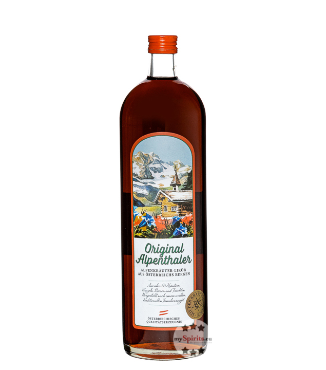 Prinz Alpenthaler Kräuterlikör (20,5 % Vol., 1,0 Liter)