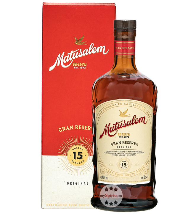 Ron Matusalem 15 Gran Reserva Rum (40 % Vol., 0,7 Liter)