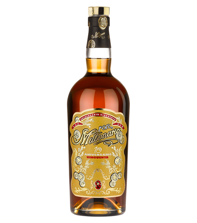 Ron Millonario 10 Aniversario Cincuenta Rum (50 % vol, 0,7 Liter)