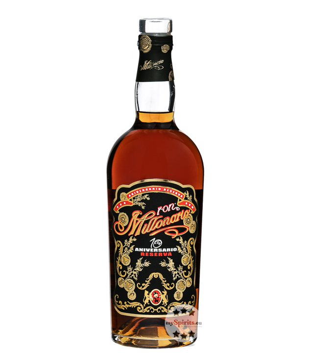 Ron Millonario 10 Aniversario Reserva Rum (40 % vol, 0,7 Liter)