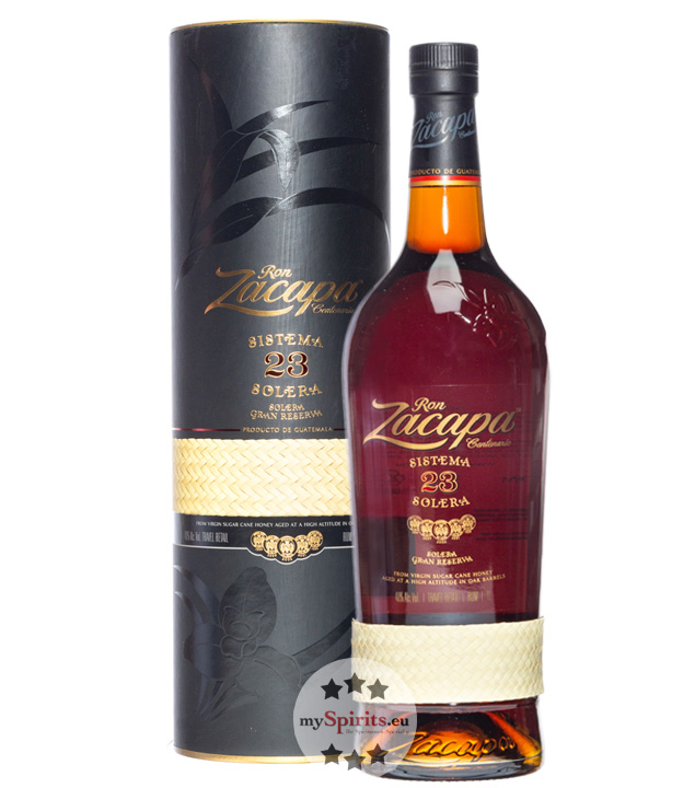 Ron Zacapa 23  Solera Gran Reserva Rum (40 % vol., 1,0 Liter)