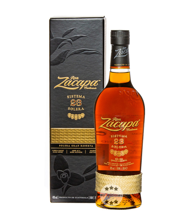 Ron Zacapa Sistema Solera 23 Rum 0,7l (40 % vol., 0,7 Liter)