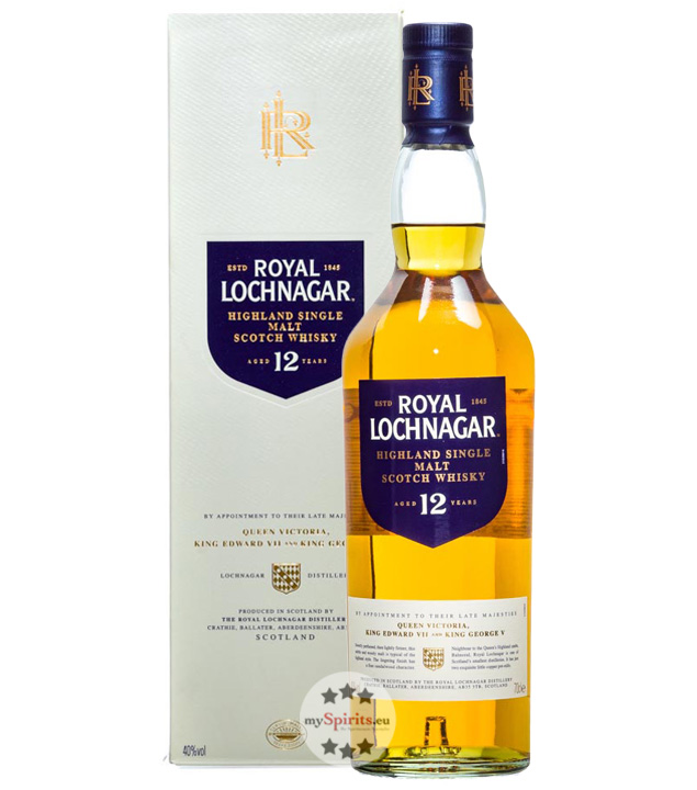 Royal Lochnagar 12 Jahre Whisky (40 % vol., 0,7 Liter)