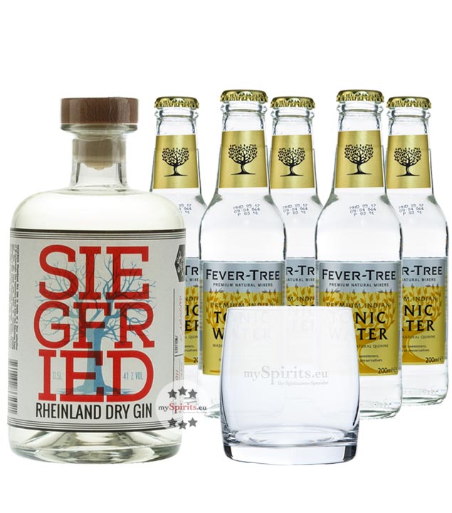 Siegfried Gin & Indian Gin | Fever-Tree Tonic Set bei