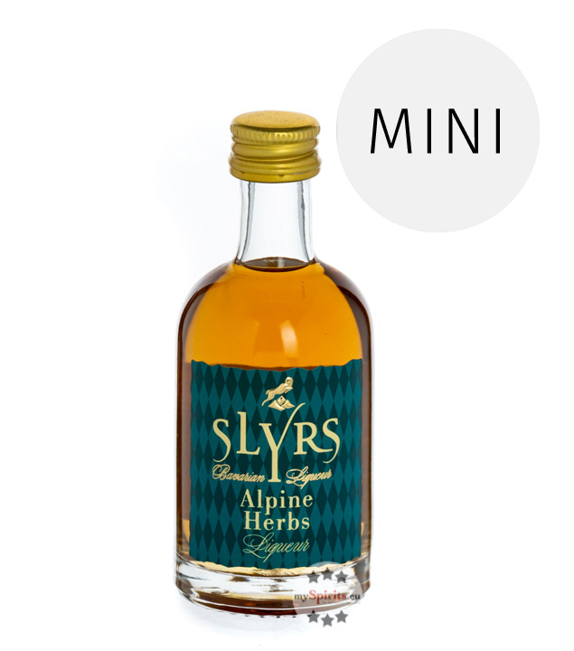 Slyrs Whisky Liqueur Alpine Herbs  (30% vol., 0,05 Liter)