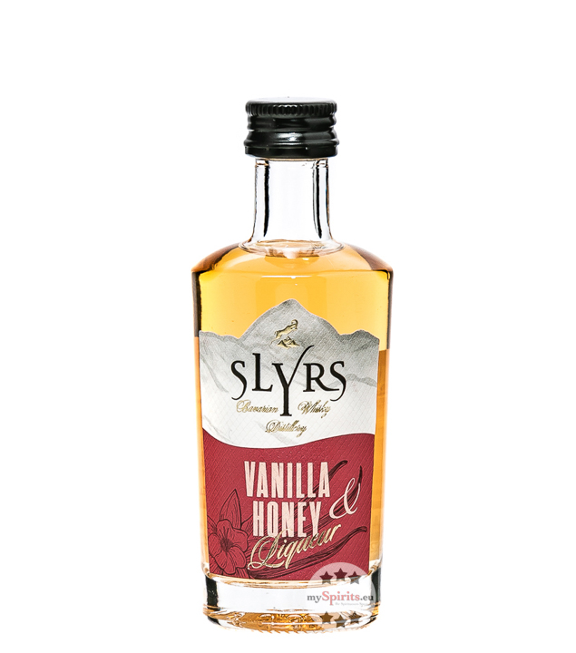 Slyrs Whisky Liqueur Vanilla & Honey  (30 % vol, 0,05 Liter)