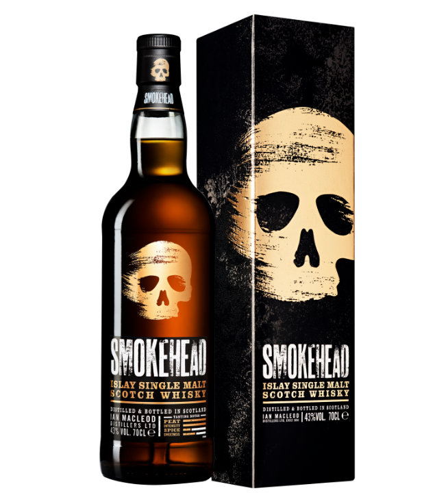 Smokehead Islay Single Malt Whisky - 2018 Release (43 % Vol., 0,7 Liter)