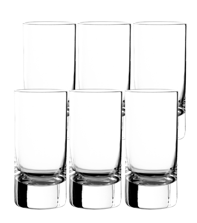 6 x Stölzle New York Bar Stamper Glas Set