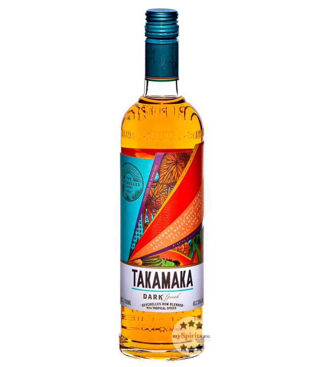 Takamaka Dark-Spiced Spirit Drink (38 % vol., 0,7 Liter)