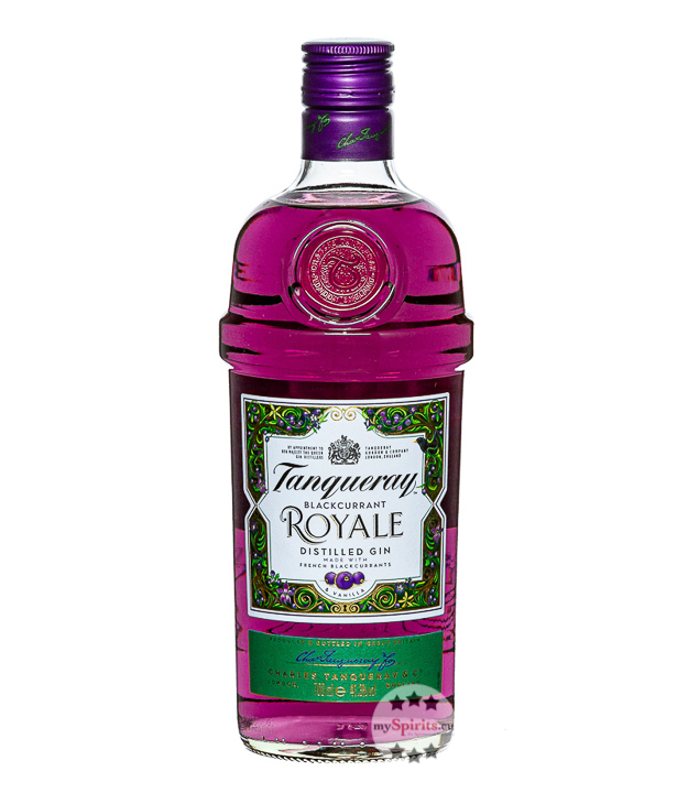 Tanqueray Royale Blackcurrant Distilled Gin (41,3 % Vol., 0,7 Liter)