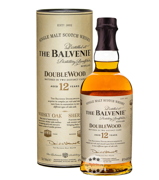 Balvenie Double Wood 12 Jahre Single Malt Whisky (40 % Vol., 0,7 Liter)