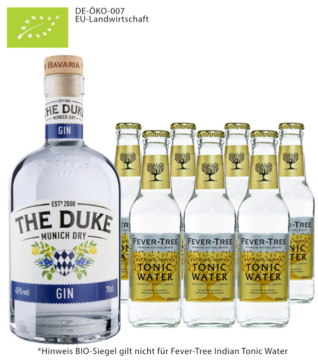 Bio Indian & Duke Gin Tonic Set Fever-Tree