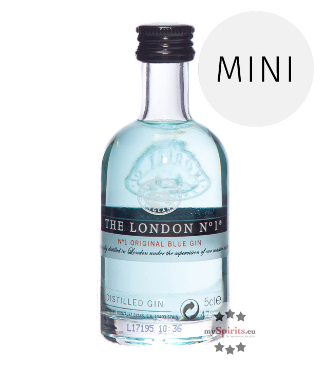 The London No. 1 Blue Gin  (47 % Vol., 0,05 Liter)