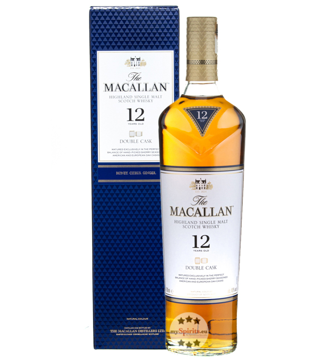 Macallan 12 Jahre Double Cask Single Malt Whisky (40 % Vol., 0,7 Liter)