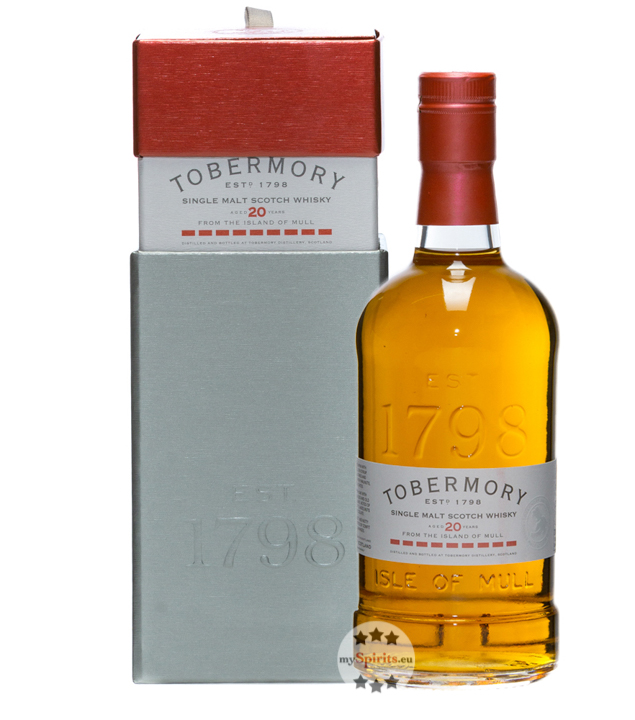 Tobermory 20 Single Malt Whisky (46,3 % Vol., 0,7 Liter)