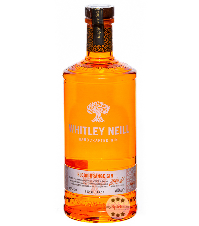 Whitley Neill Blood Orange Gin (43 % Vol., 0,7 Liter)