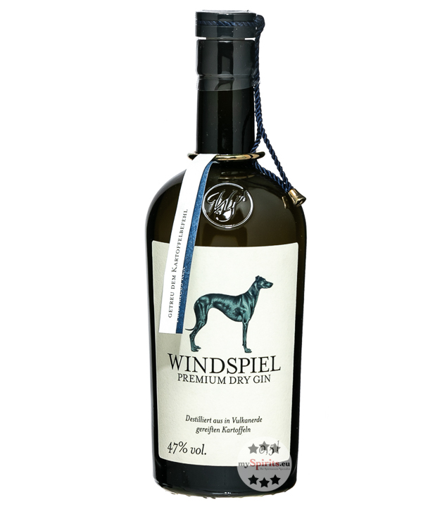 Windspiel Premium Dry Gin (47 % vol., 0,5 Liter)