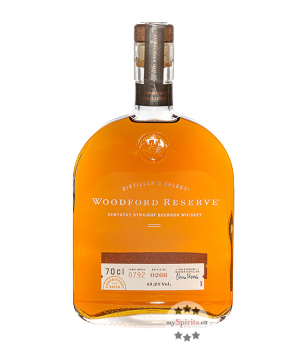 Woodford Reserve Distiller's Select Bourbon Whiskey (43,2 % vol., 0,7 Liter)