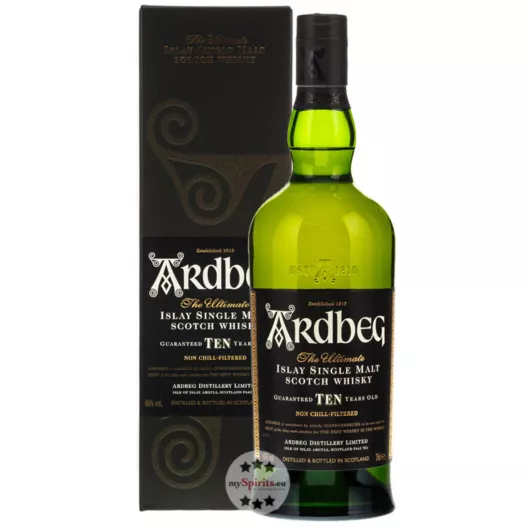 Liter Whisky 10 | mySpirits Ten Jahre Ardbeg kaufen 0,7