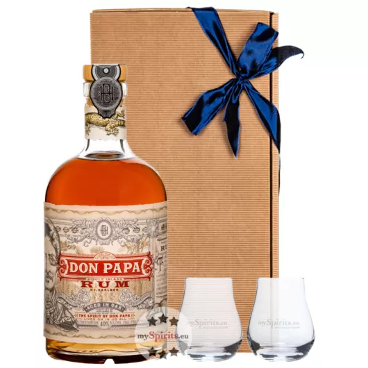 Geschenkset Don Papa mySpirits Rum kaufen Gläser & 