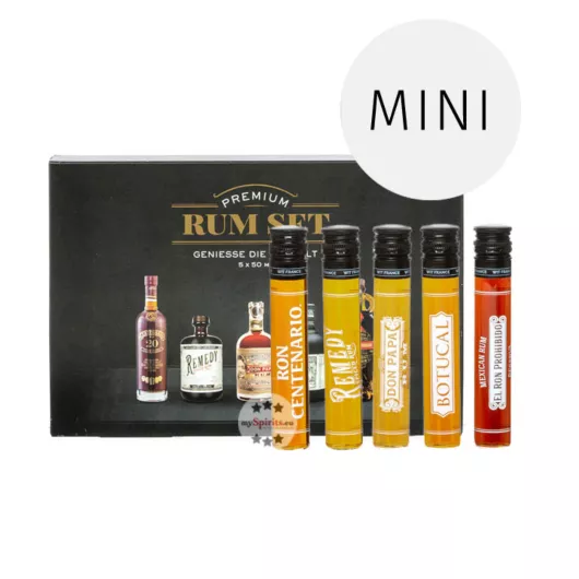 Sierra Madre Rum Tasting – Set kaufen Minis 5