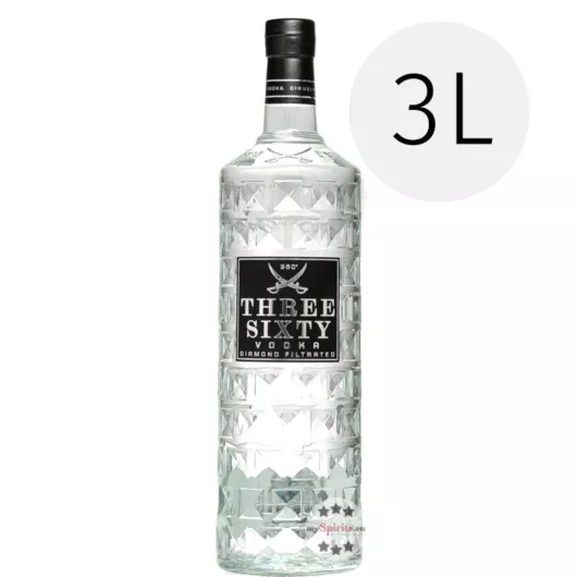 3L Three Magnumflasche - Vodka Premium Sixty