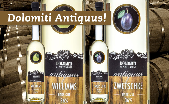 Neu im Shop: Dolomiti Antiquus – aus Fasslagerung