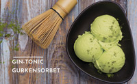 Gin Tonic Gurkensorbet