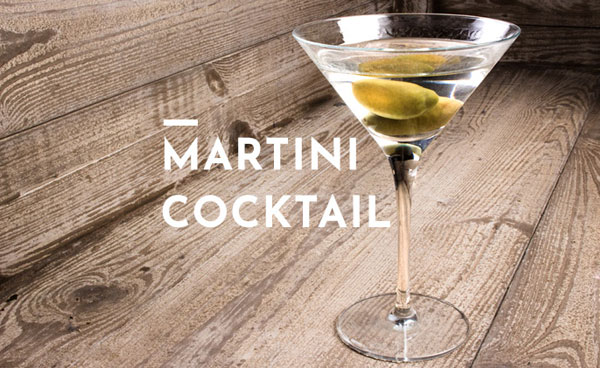 Dry Martini Cocktail